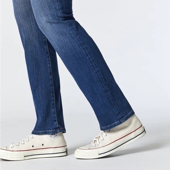 NWT Mavi Kendra High Rise Indigo Supersoft Straight Leg Jeans Size 30 - Picture 4 of 13